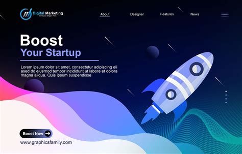 cool landing page designs.